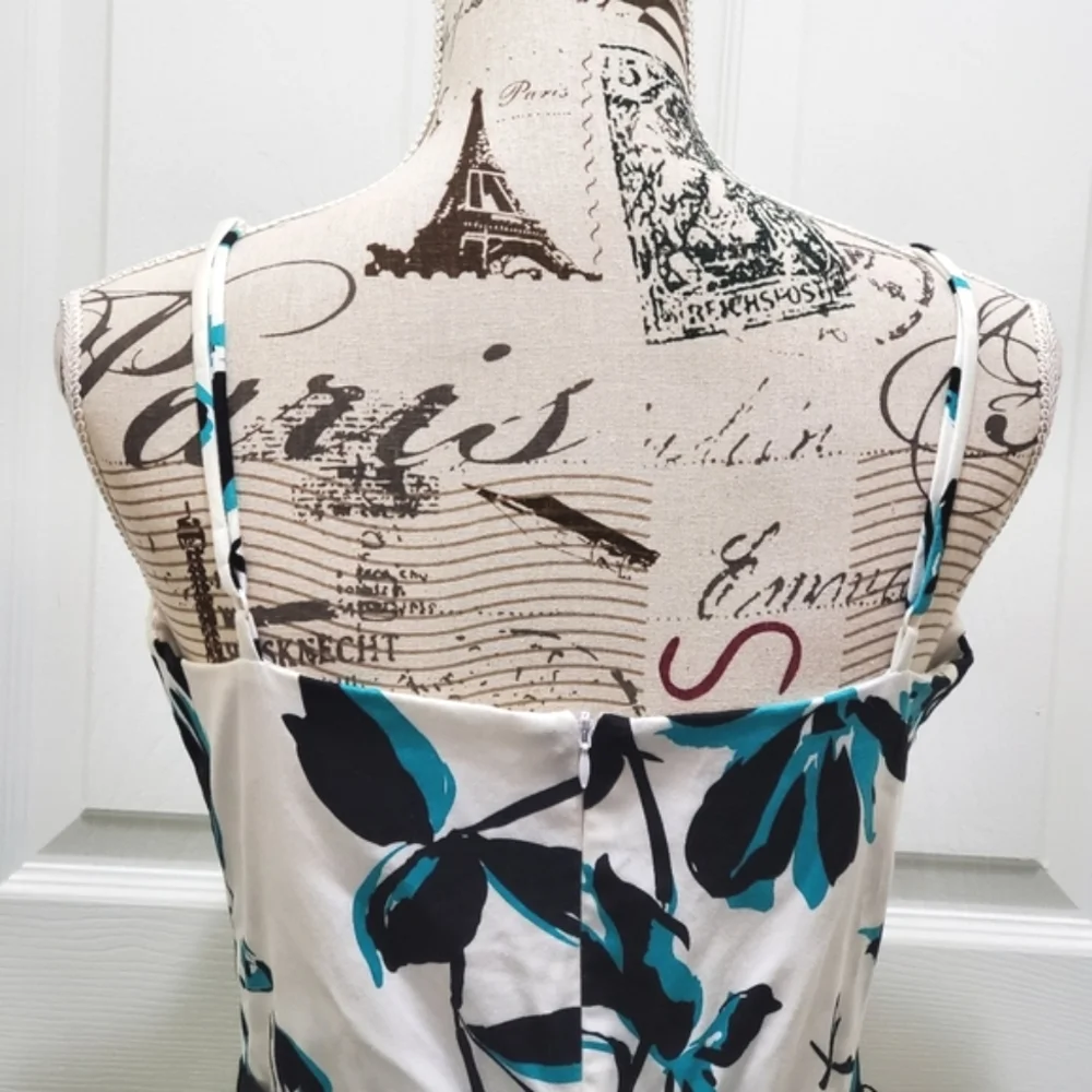 Alyn Paige Floral Dress Sz 9/10 - Picture 5 of 9